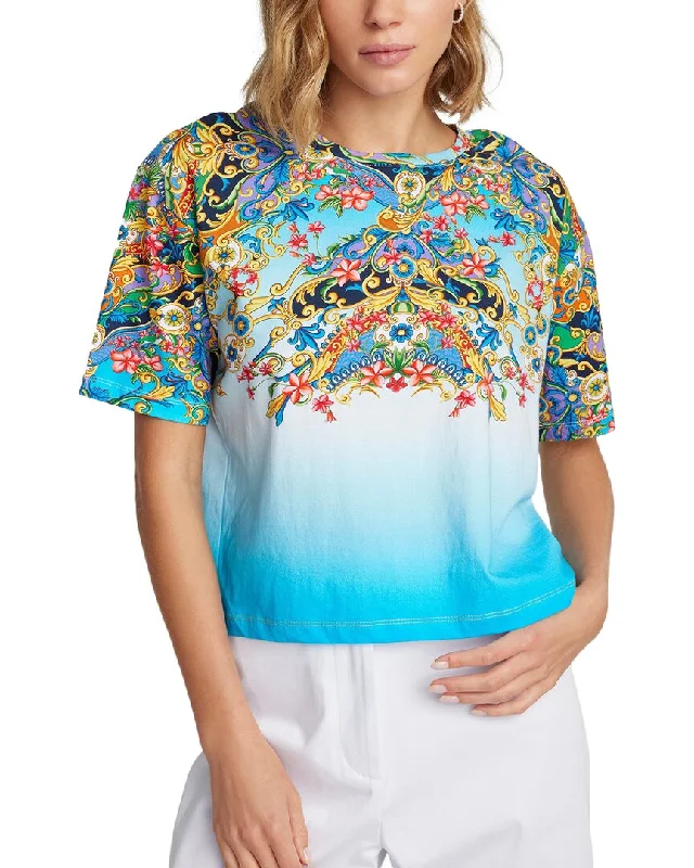 Robert Graham Jordyn Silk-Blend Blouse