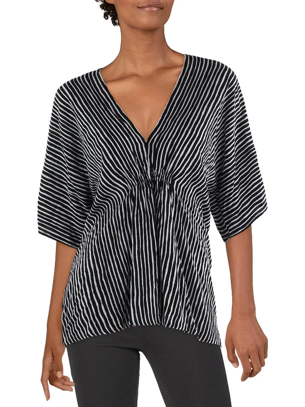 Womens Striped Comfy Sleep Shirt