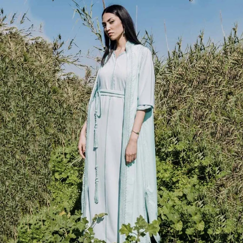 Light Blue Kaftan