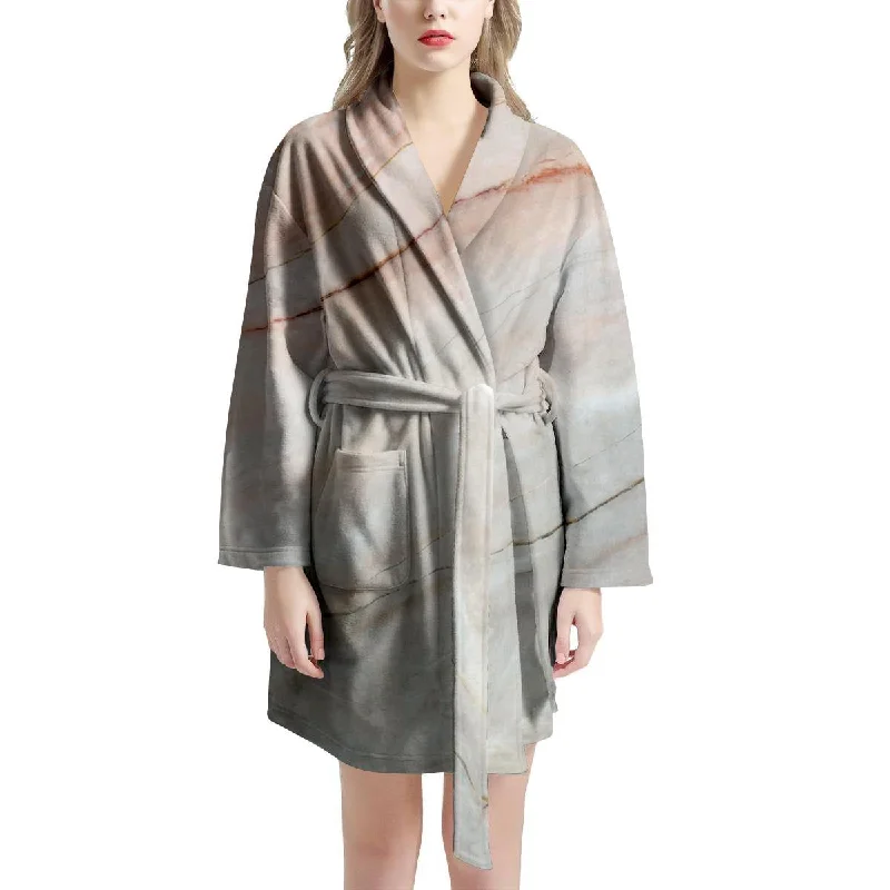 Marble Women's Robe