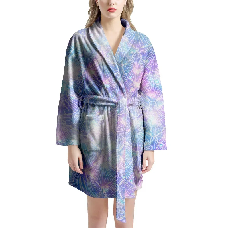 Mermaid Galaxy Space Women's Robe