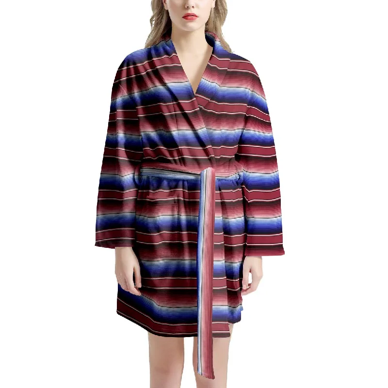 Mexican Baja Print Women's Robe