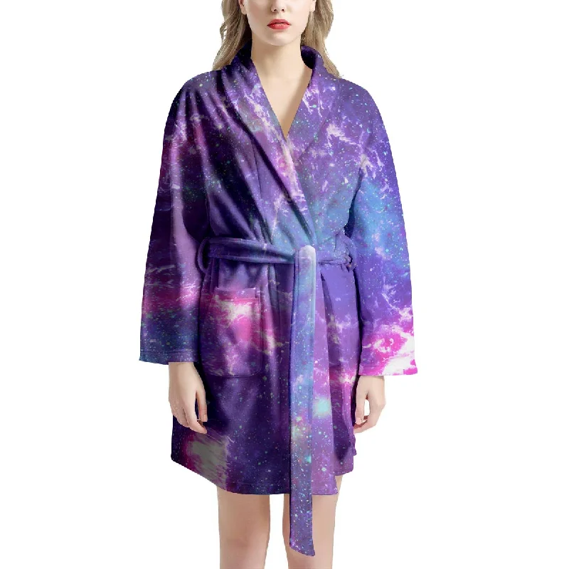 Nebula Galaxy Space Women's Robe