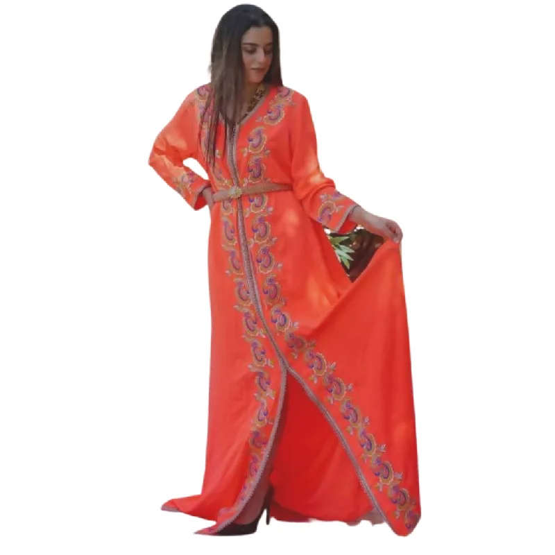 Orange Kaftan