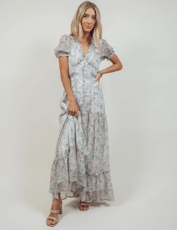 Salma Floral Maxi Dress