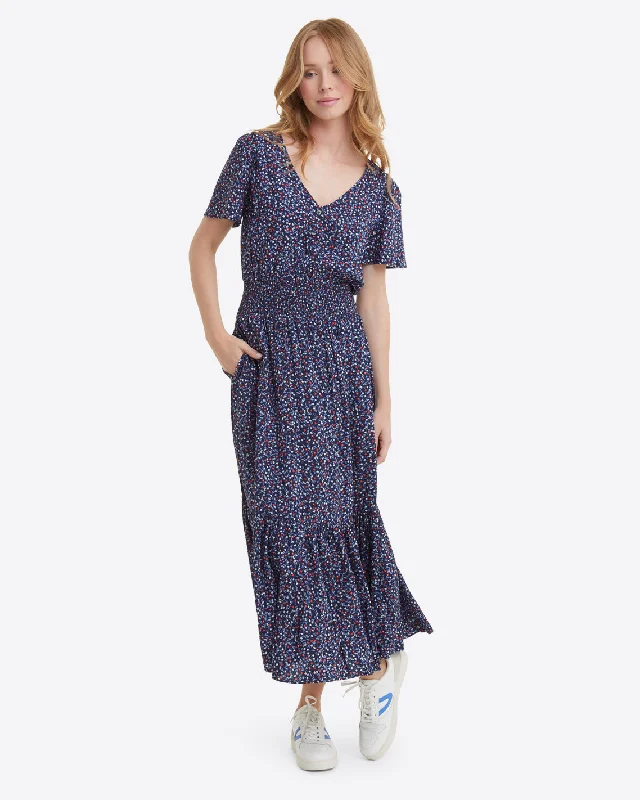 Patsy Midi Dress in Wildflower Ditsy