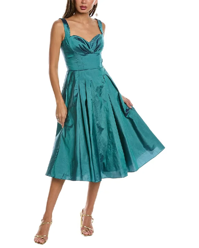 Rene Ruiz Taffeta Cocktail Dress