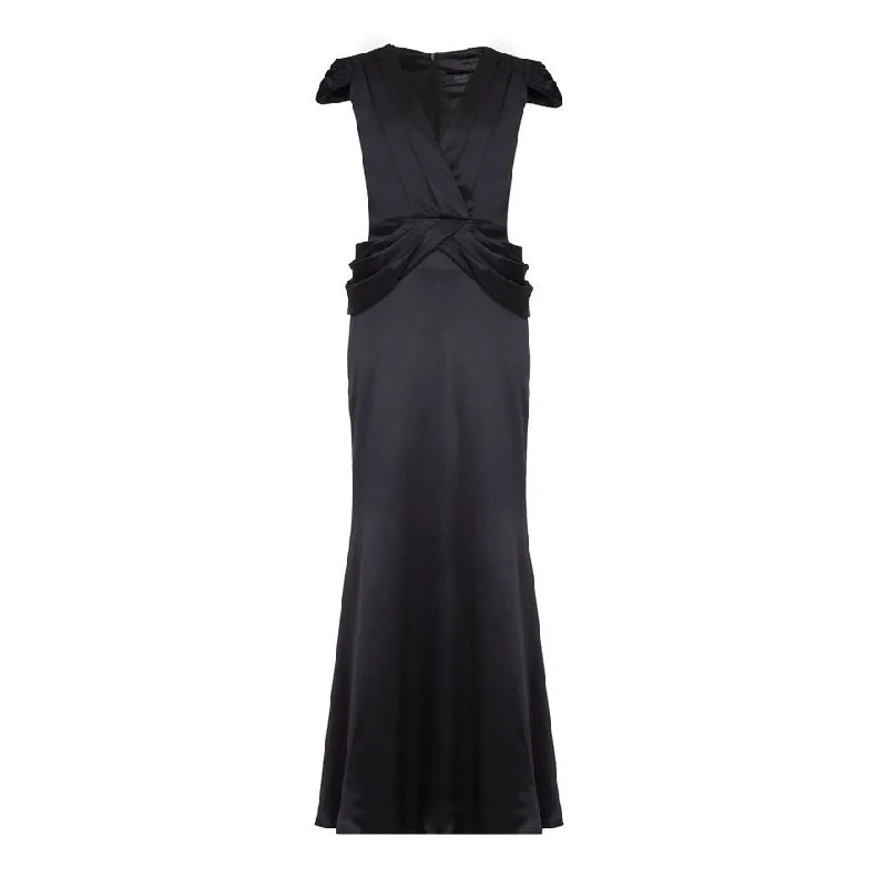 ELMIRA | Satin Silk Evening Gown