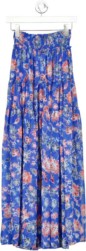 MISA Los Angeles Blue Allesia Skirt UK S