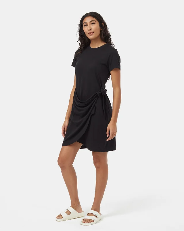 TreeBlend Tie Front Dress