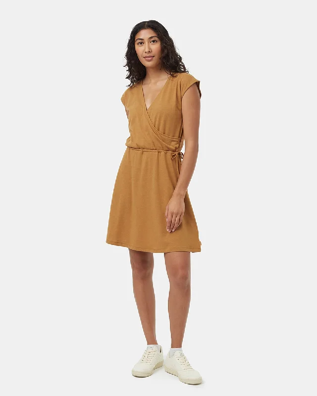 TreeBlend Wrap Front Dress