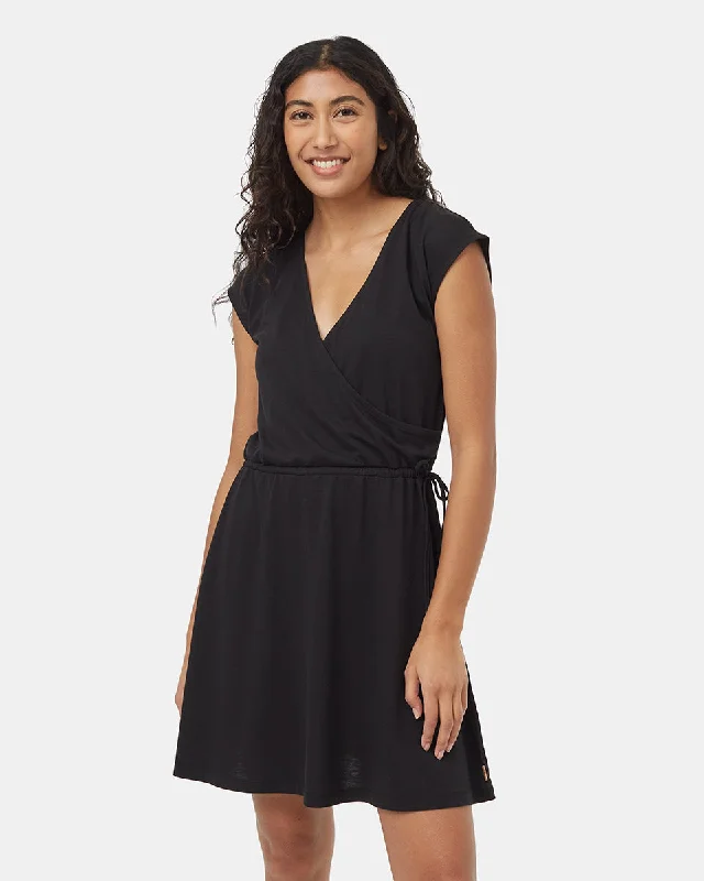 TreeBlend Wrap Front Dress