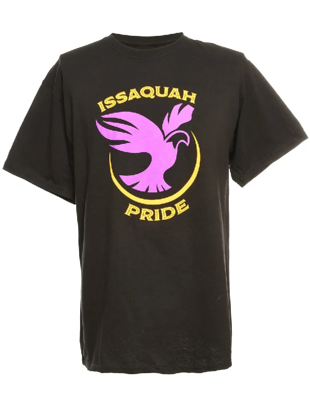 Hanes Issaquah Pride  Printed T-shirt - L