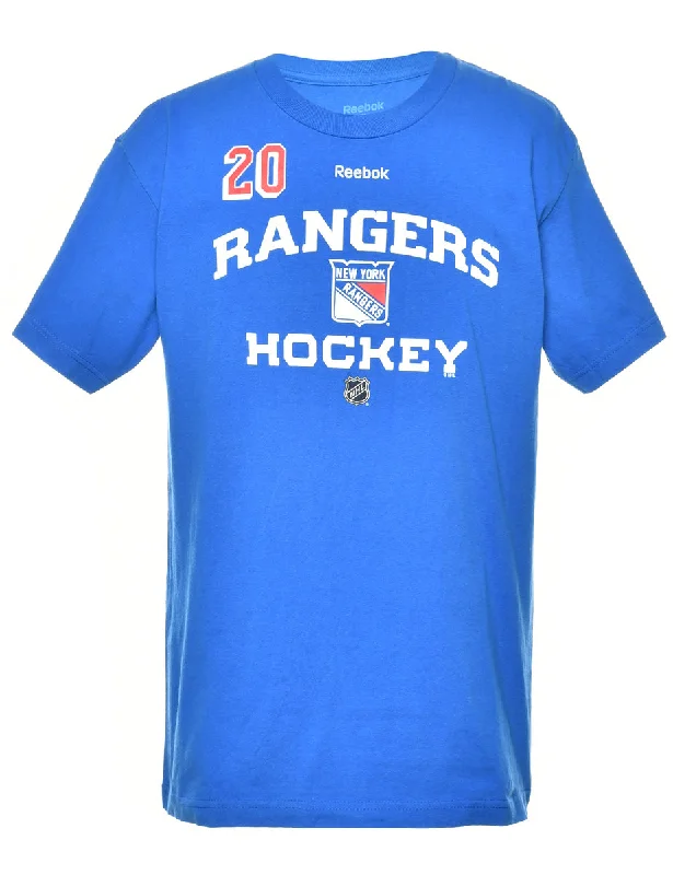 Reebok NHL New York Rangers Sports T-shirt - M