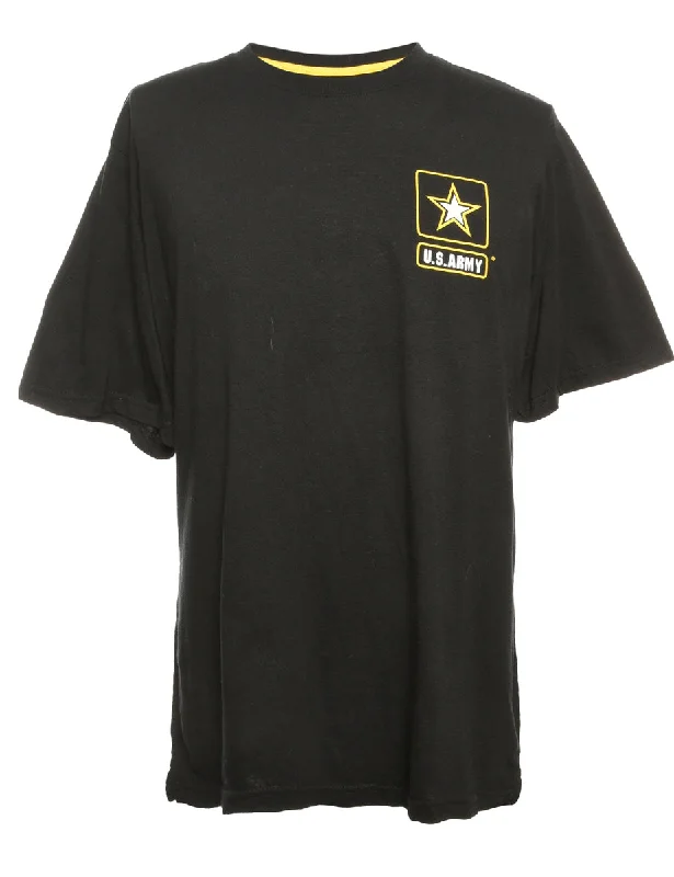 US Army Printed T-shirt - L