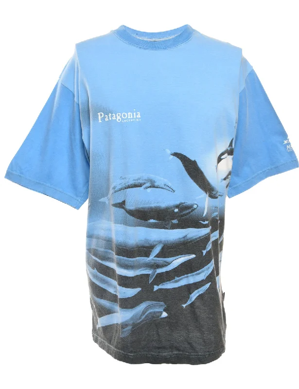 Whales Animal T-shirt - M