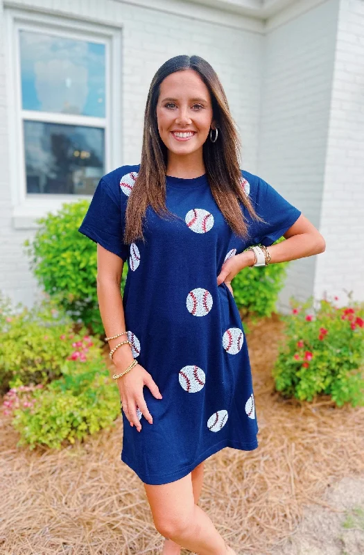 Sequin Baseball Dress